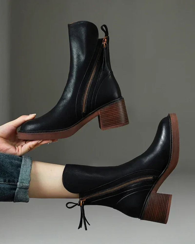Botines de tacón cómodos, elegantes y atemporales