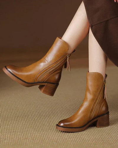 Botines de tacón cómodos, elegantes y atemporales