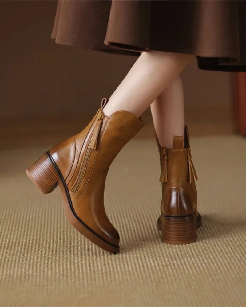 Botines de tacón cómodos, elegantes y atemporales
