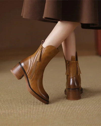 Botines de tacón cómodos, elegantes y atemporales