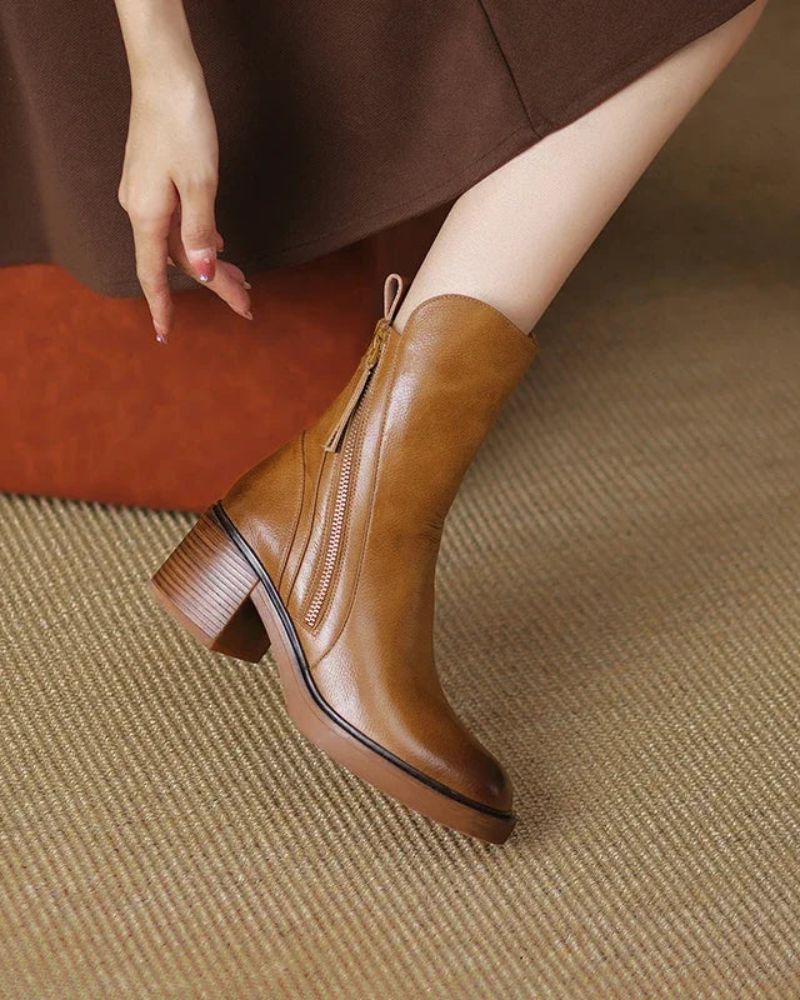 Botines de tacón cómodos, elegantes y atemporales
