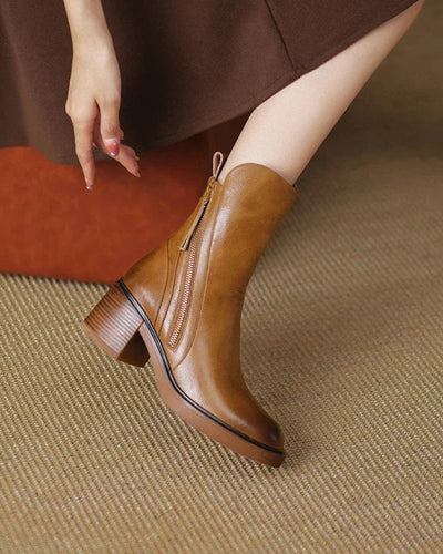 Botines de tacón cómodos, elegantes y atemporales