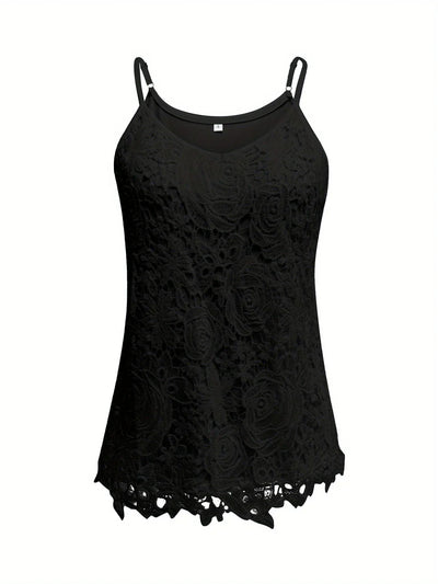 Top Juniana En Dentelle Sans Manches