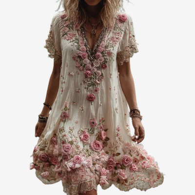 Olieva™ Midi Courte Florale