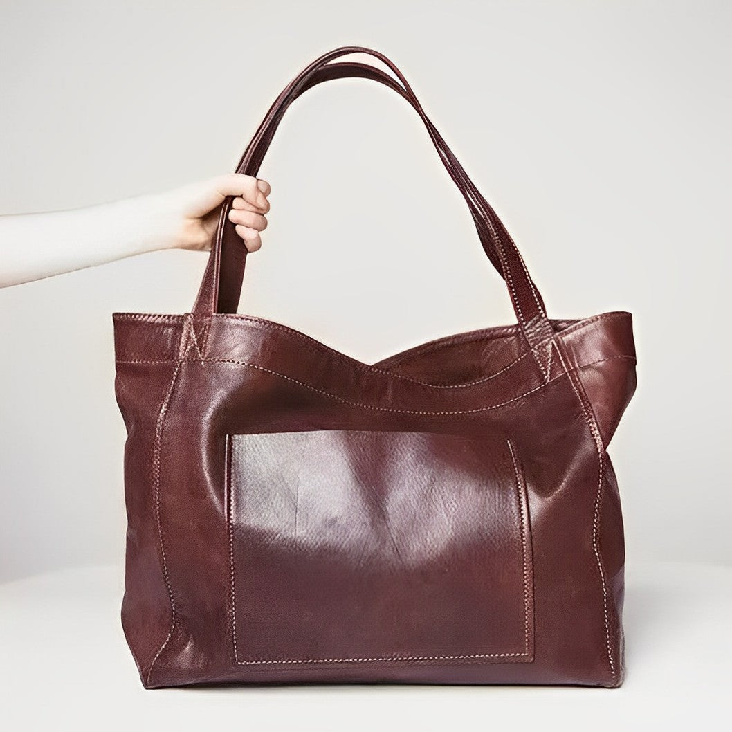 Blanca | Bandolera Vintage de Cuero