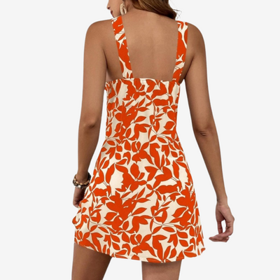Lucetta™ Robe Feuille Mini & Chic