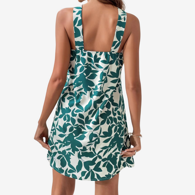 Lucetta™ Robe Feuille Mini & Chic