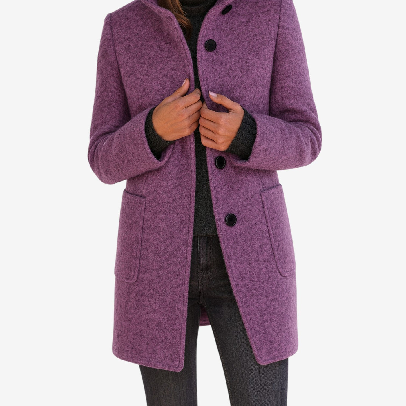 Estelle™ Manteau Classique en Mélange