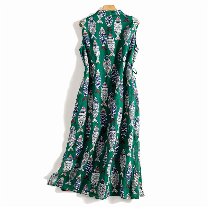 Robe Amirah Légère Sans Manches