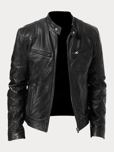 River™ – Chaqueta de cuero clásica para un estilo sin esfuerzo