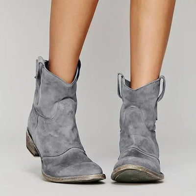 Feliciti - Botines estilo vaquero vintage