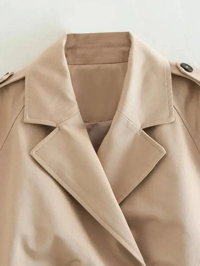 Constanza | Chaqueta corta con cinturón