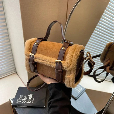 Bella™ - Bolso bandolera de bonita felpa