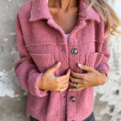 Chaqueta de algodón elegante para otoño e invierno