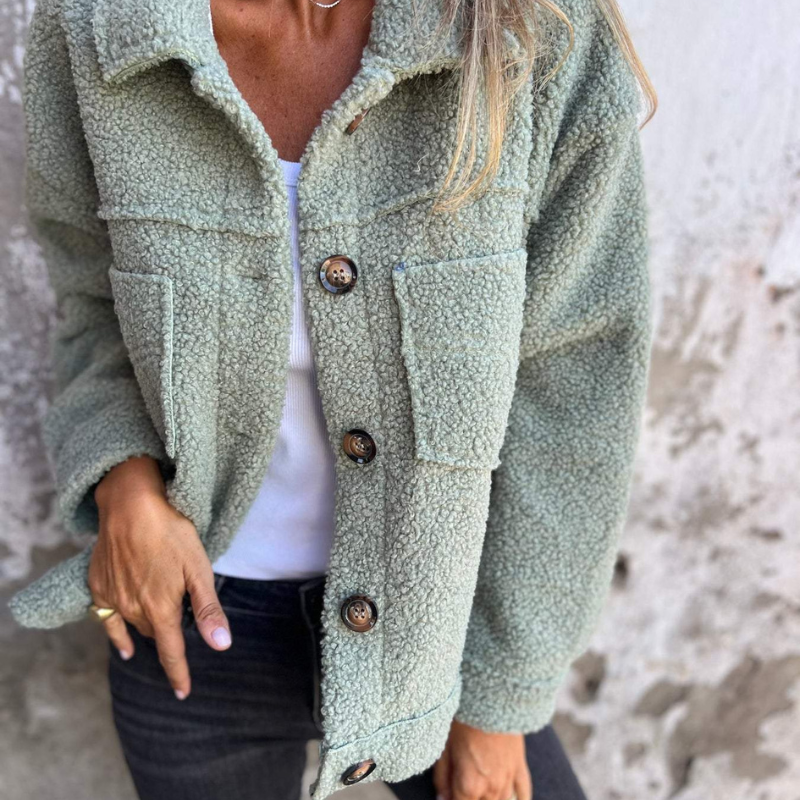 Chaqueta de algodón elegante para otoño e invierno