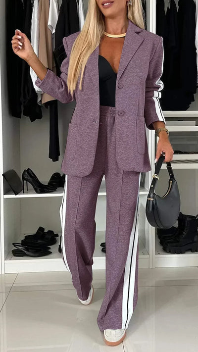 Ensemble Deux Lignes Casual & Élégant