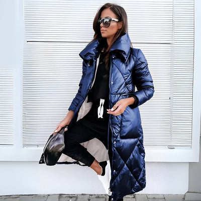Manteau Long Chic & Matelassée