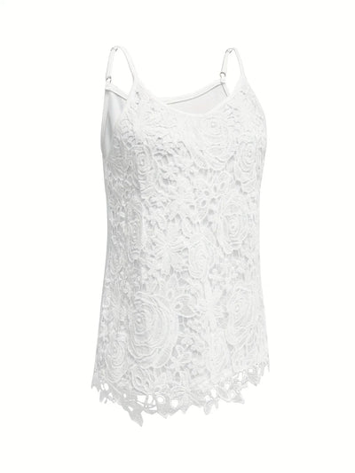 Top Juniana En Dentelle Sans Manches
