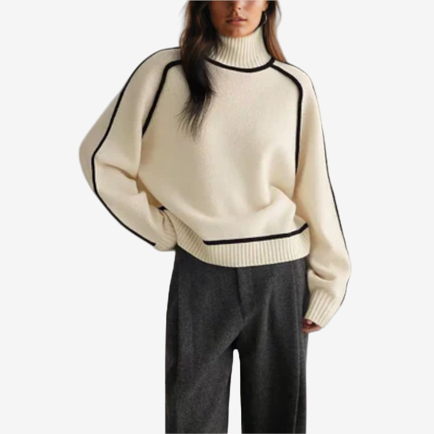 Emilie™ Pull Col Roulé