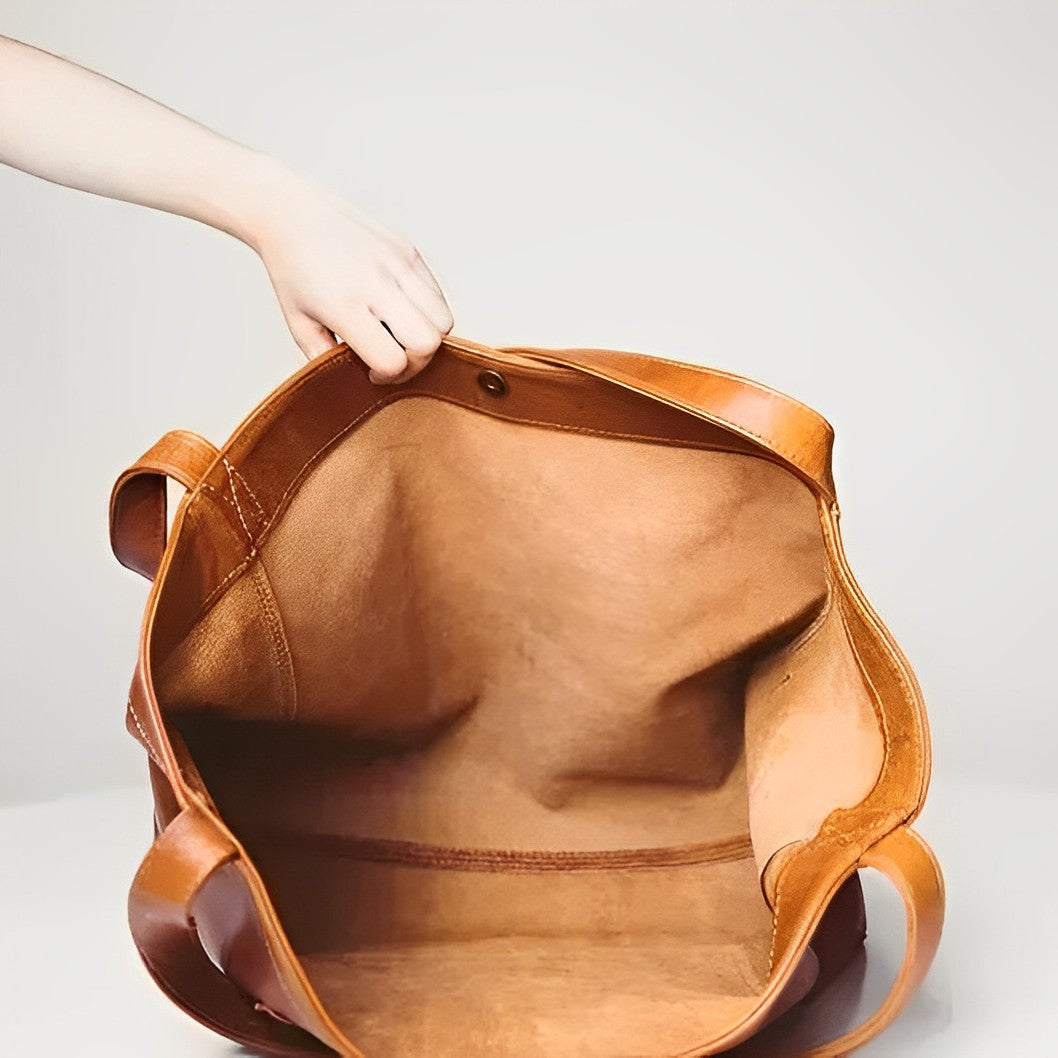 Blanca | Bandolera Vintage de Cuero