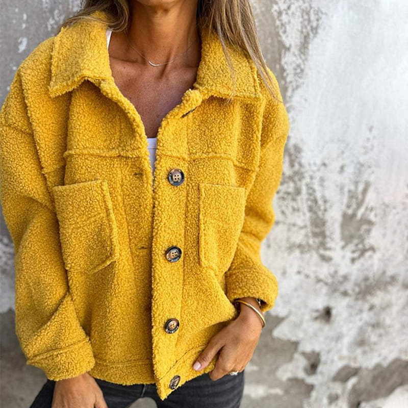 Chaqueta de algodón elegante para otoño e invierno