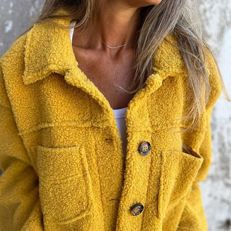 Chaqueta de algodón elegante para otoño e invierno