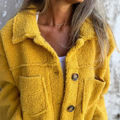 Chaqueta de algodón elegante para otoño e invierno