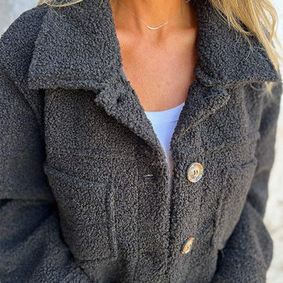 Chaqueta de algodón elegante para otoño e invierno