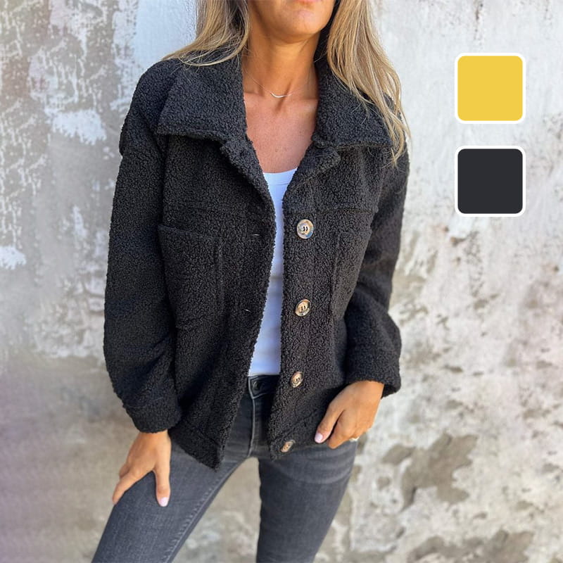 Chaqueta de algodón elegante para otoño e invierno