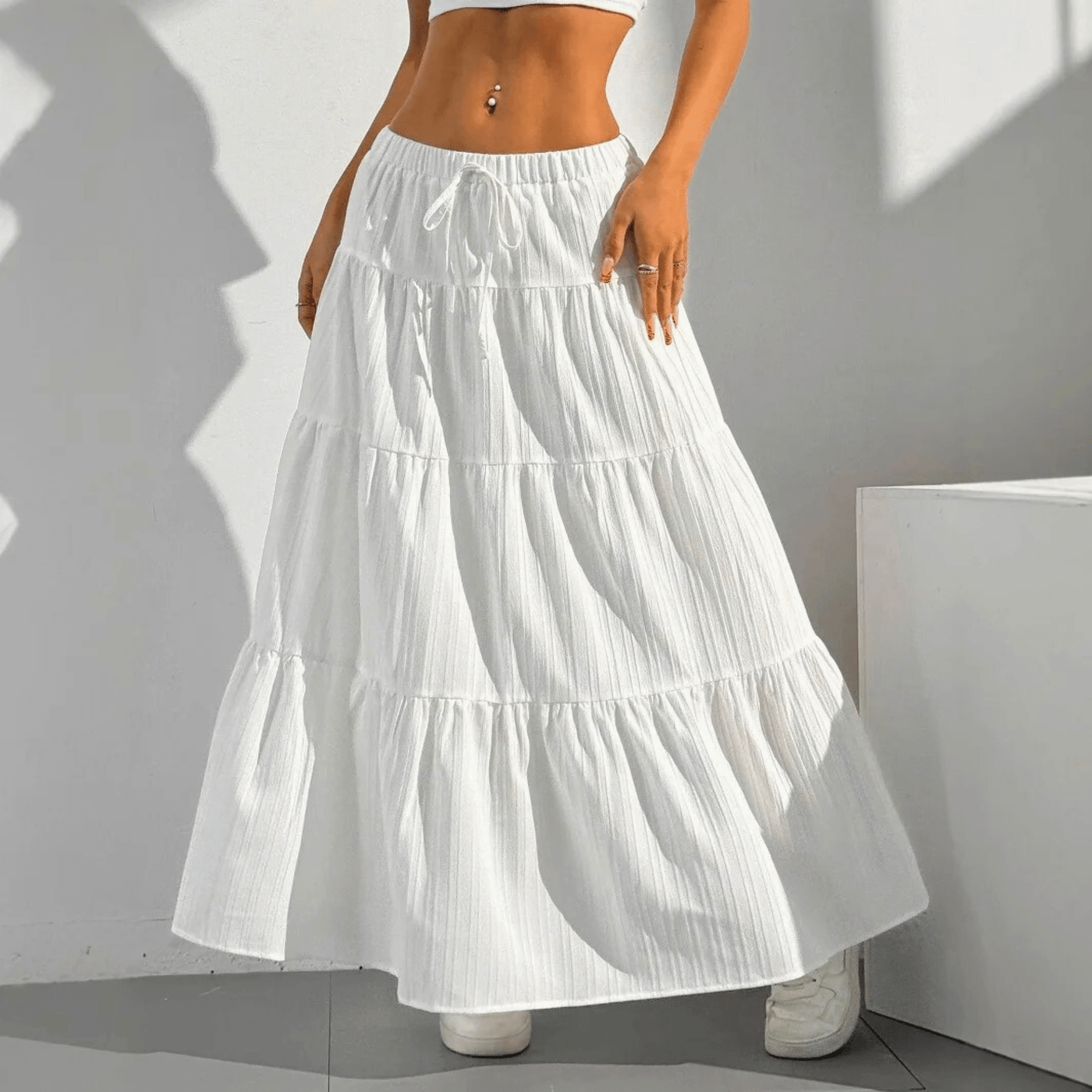 Jupe Karina Longue En Coton