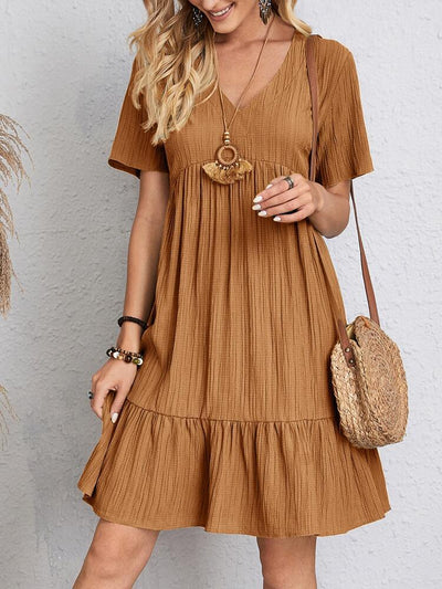 Robe Emira Mi-Longue Avec Cache-Ventre