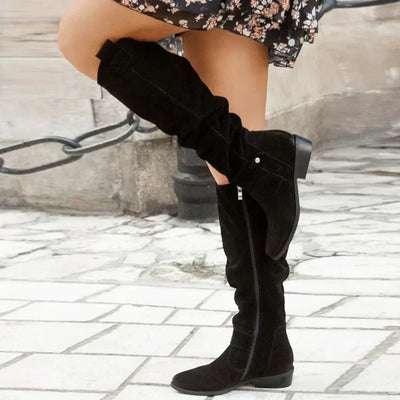 Carly - Botas de piel de lujo para mujer